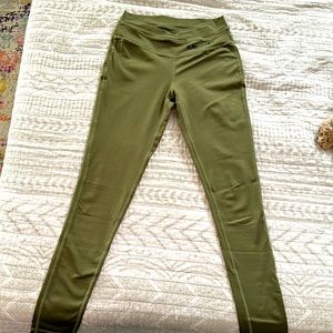 Flag nor fail green leggings